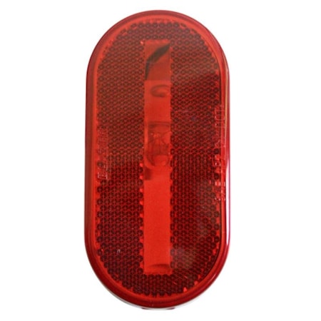 Hopkins Hopkins Red Oval Clearance/Side Marker Light B499R